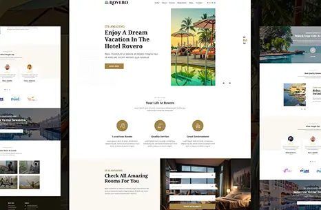 WordPress Booking Website
